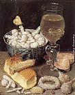 Georg Flegel Still-Life with Bread and Confectionary painting